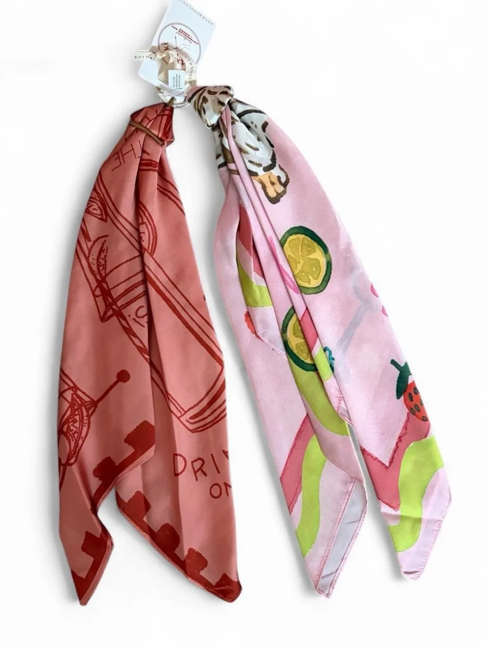 NWT Nikki Ackerman x Anthropologie Spritz Season Hair Bandana Scarves